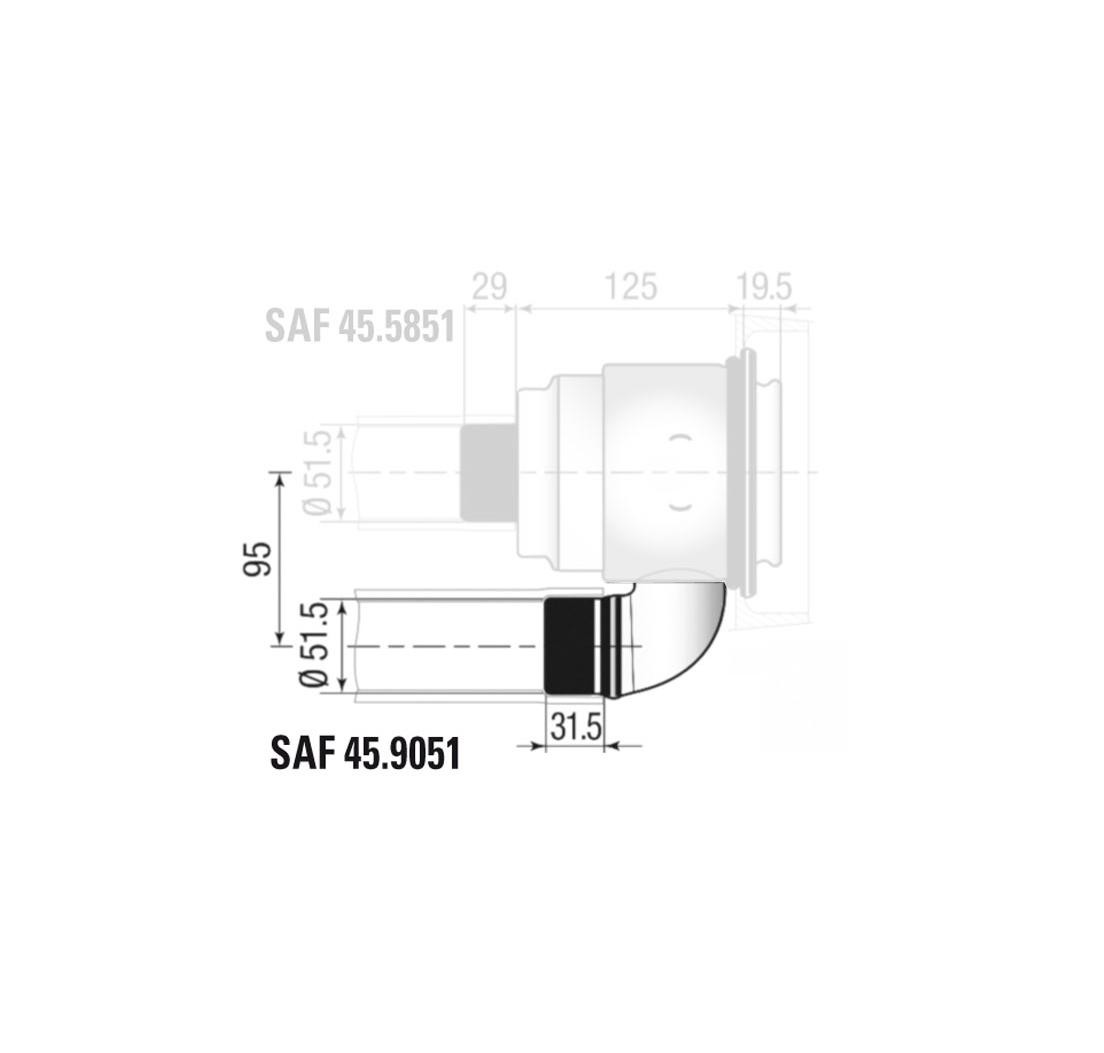 Coaxial separator