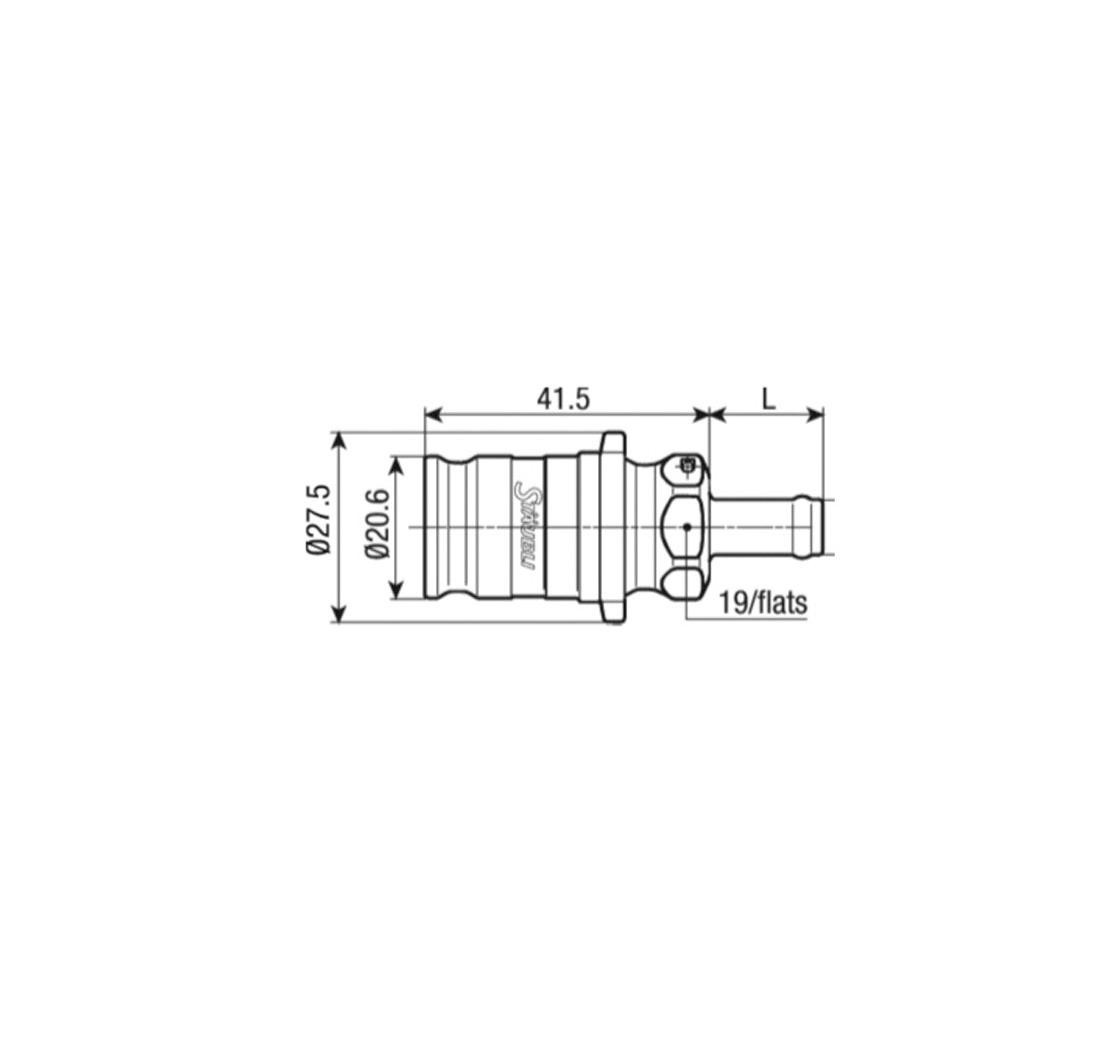 Socket for hose