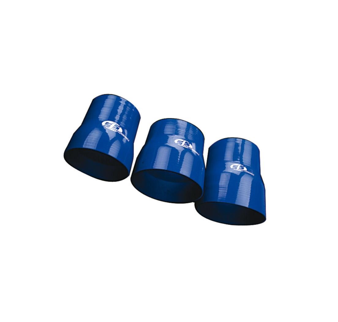 Réducteur Droit Silicone 127/89mm int. 102mm Long. 4 Plis Blue
