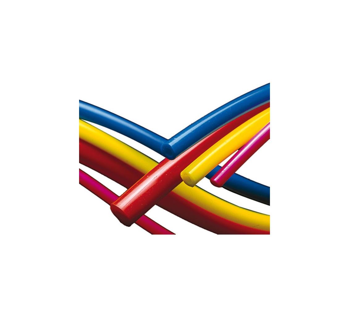 Tubo de vacío, Ø 8 mm y largo de 30 m, color azul