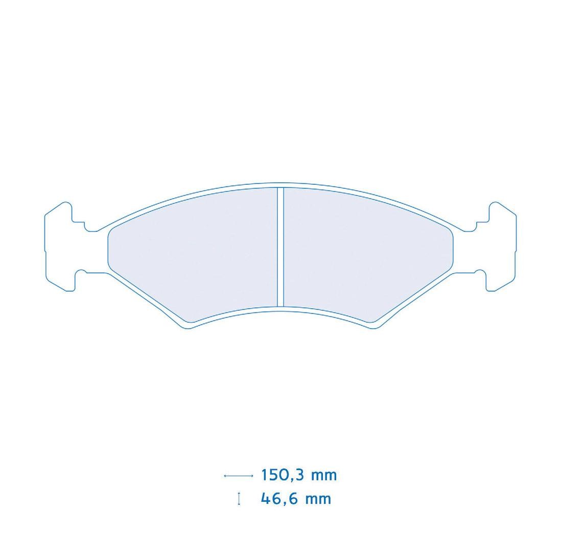 Set 4 pastiglie Carbone Lorraine