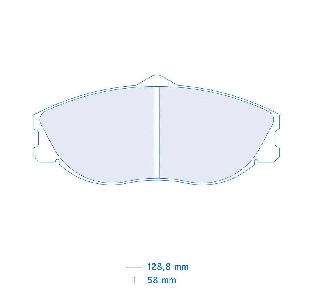 Set 4 pastiglie Carbone Lorraine