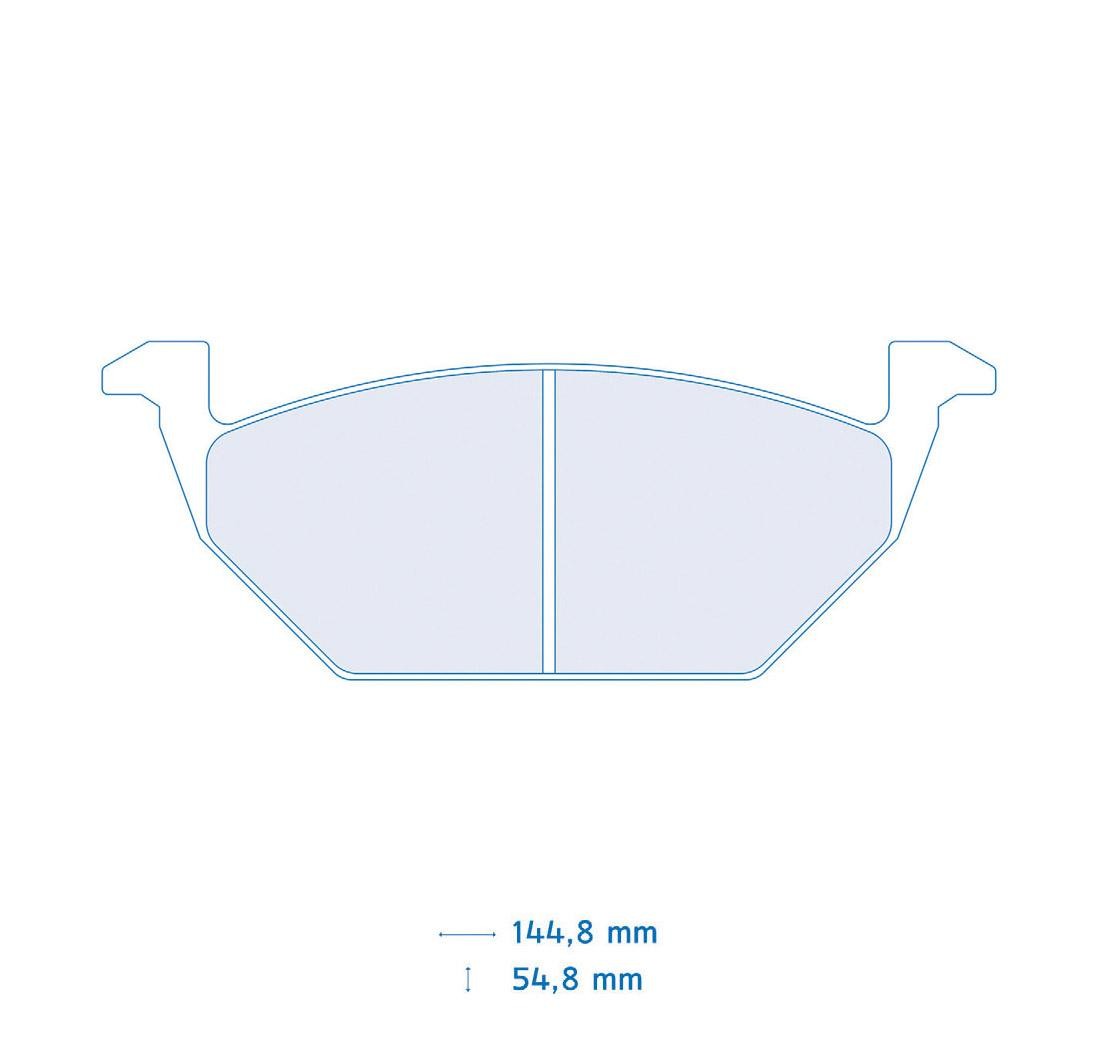 Pastiglie Freno CARBONE LORRAINE Modello FCP1094