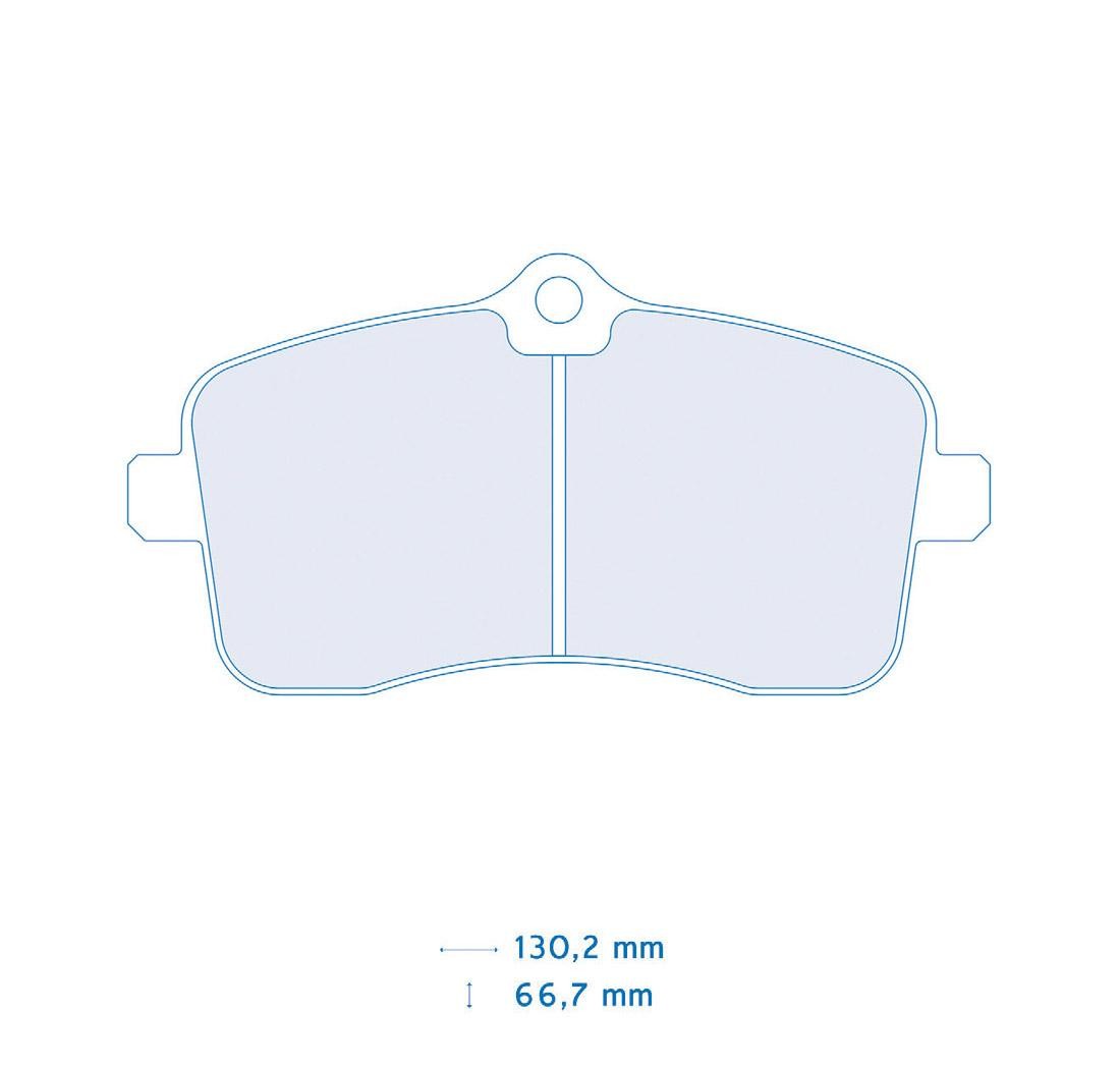 Pastiglie Freno CARBONE LORRAINE Modello FCP1725