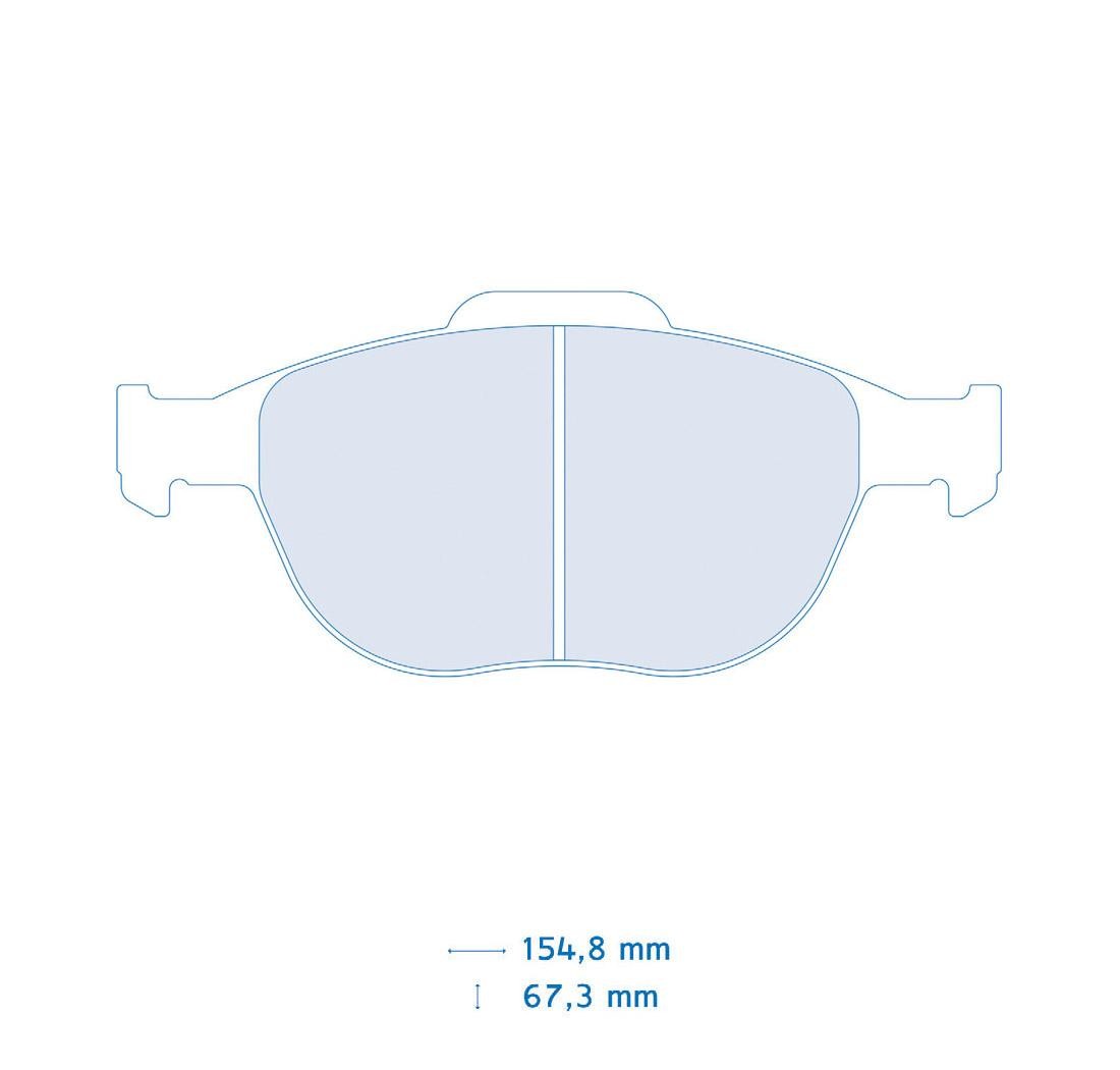 Brake Pads CARBONE LORRAINE FCP1568 Model