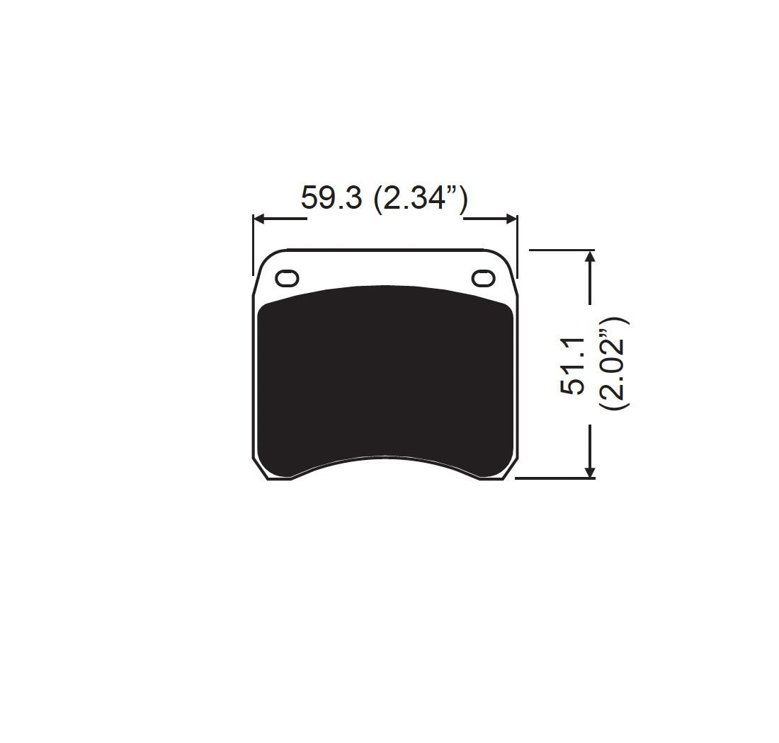 Pastillas de freno AP RACING Modelo FCP342