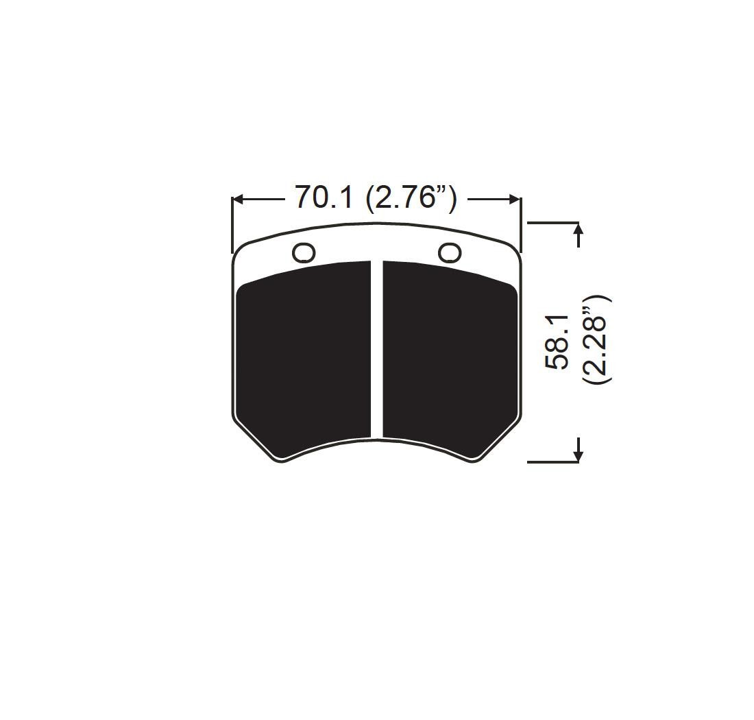 Brake Pads AP RACING FCP825 Model