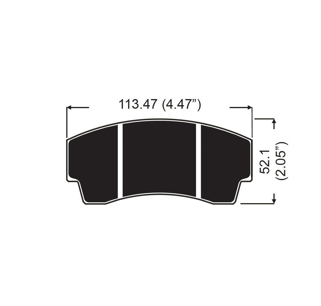 Pastiglie Freno AP RACING Modello CP3345D44