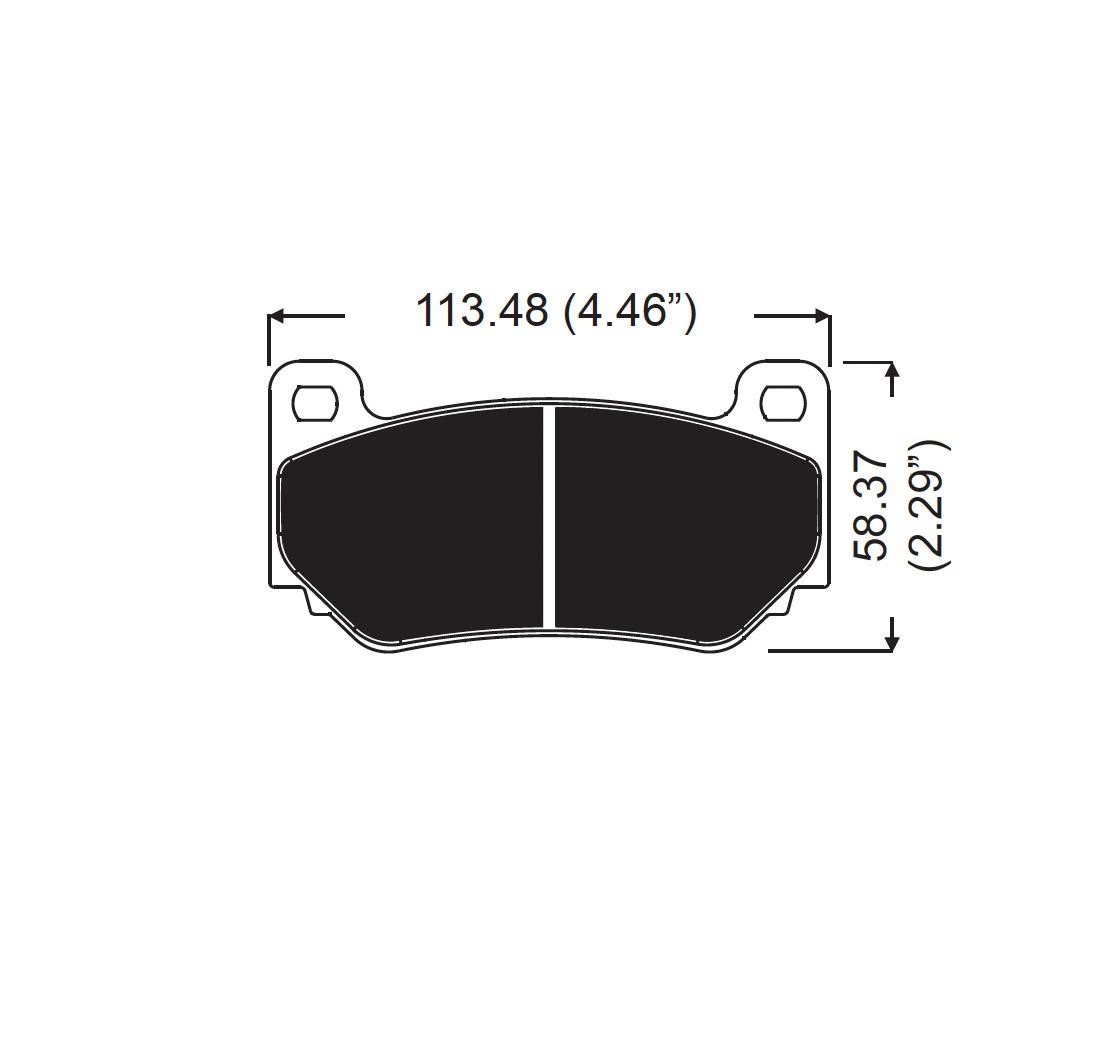 Pastillas de freno AP RACING Modelo FRP3085