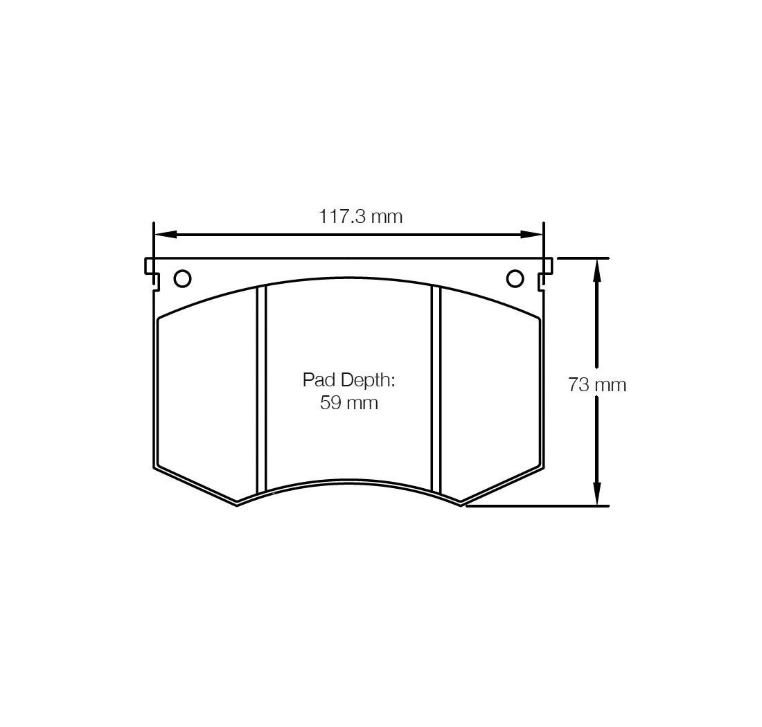 Brake Pads PAGID E1195 MODEL
