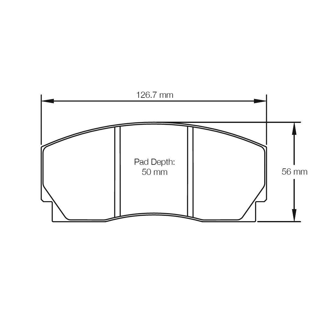 Plaquettes de frein PAGID Modèle FRP203