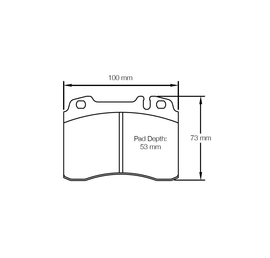 Brake Pads PAGID E1291 Model