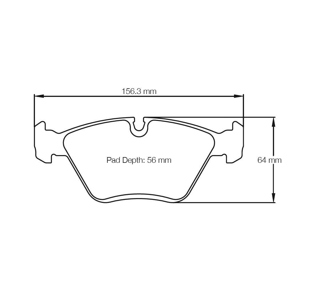 4 brake pads set - PAGID