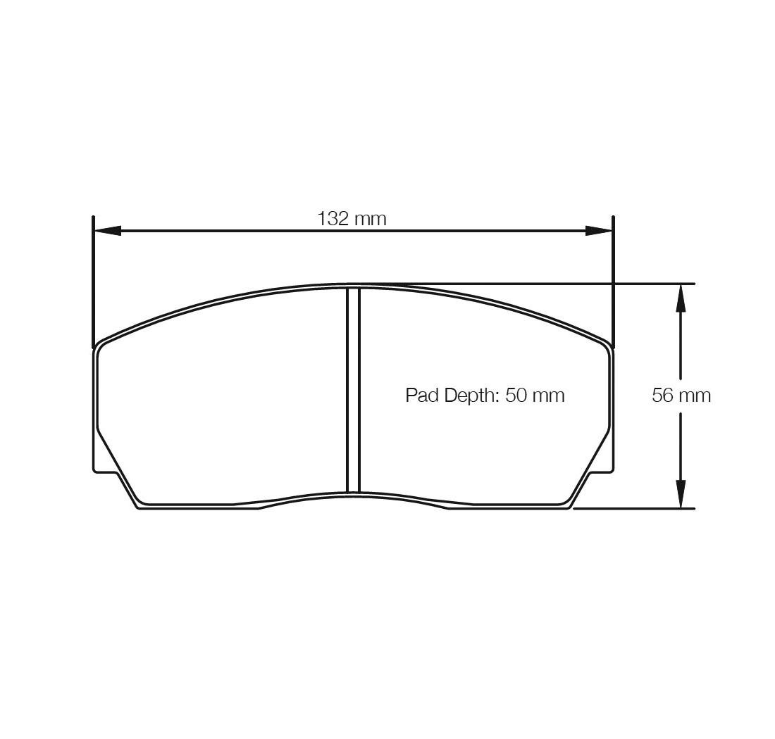 Pastillas de freno PAGID Modelo FRP216