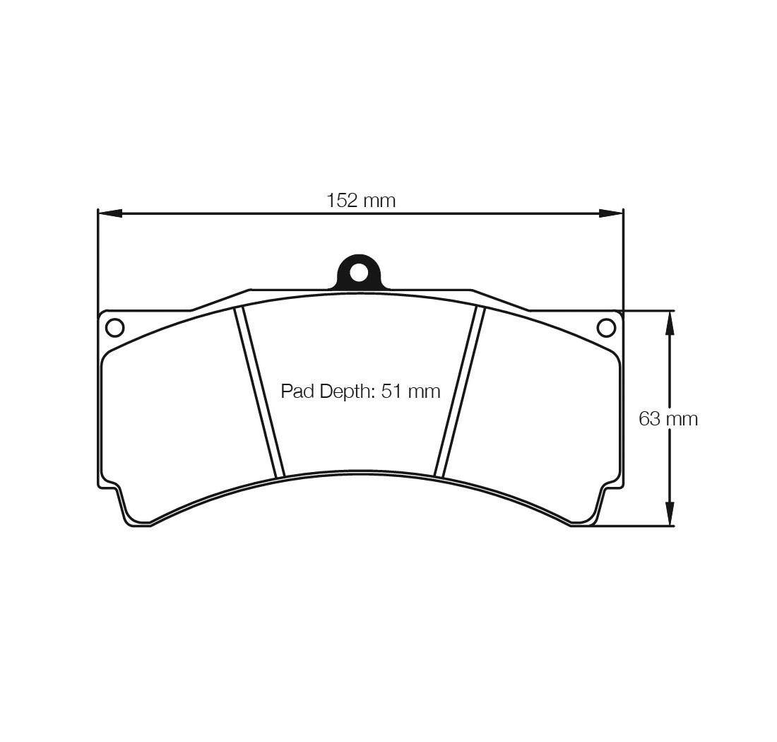 4 brake pads set - PAGID