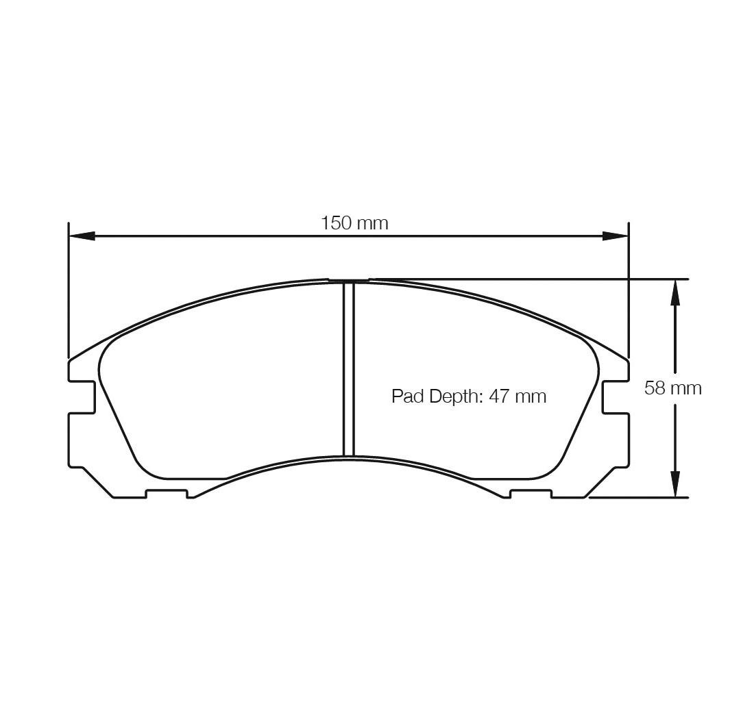 4 brake pads set - PAGID