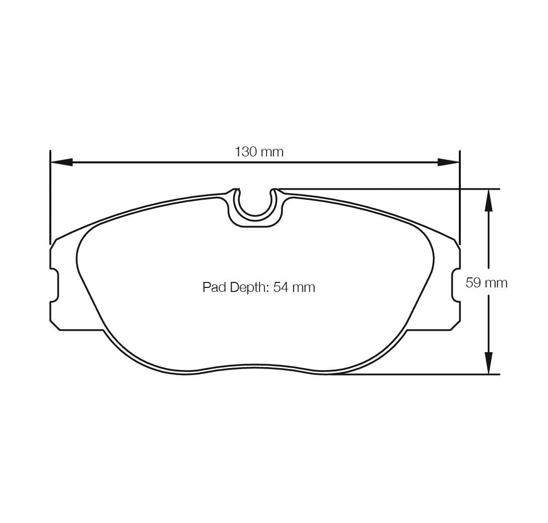 Plaquettes de frein PAGID Modèle FCP565