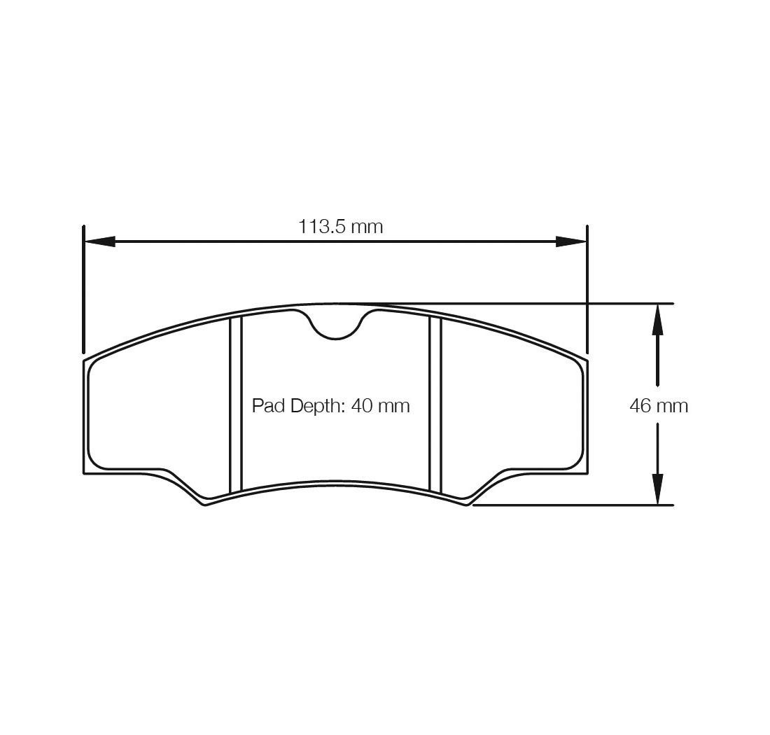 Brake Pads PAGID FRP219 Model