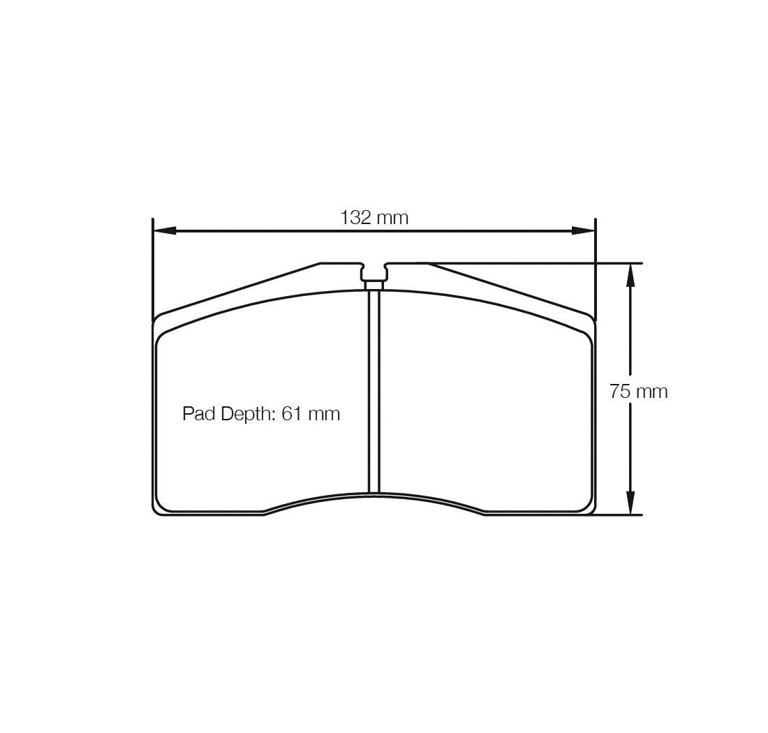 4 brake pads set - PAGID