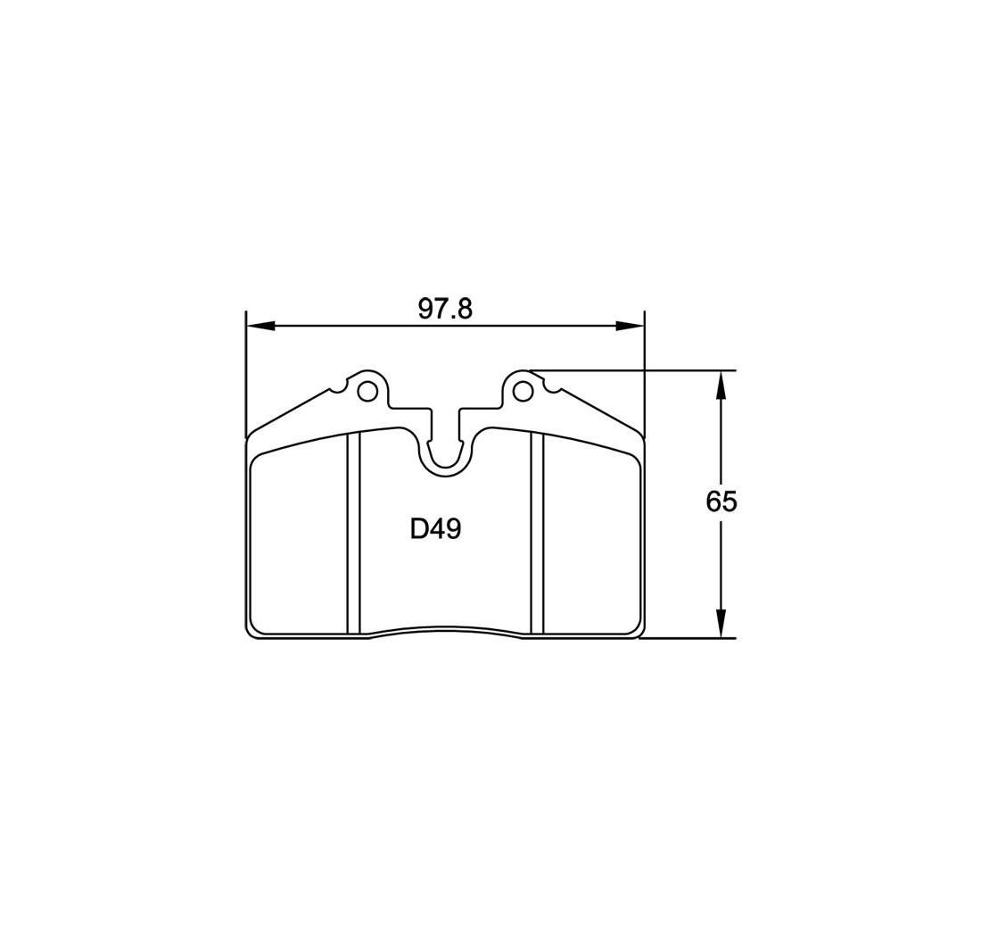 Brake Pads PAGID E1916 Model