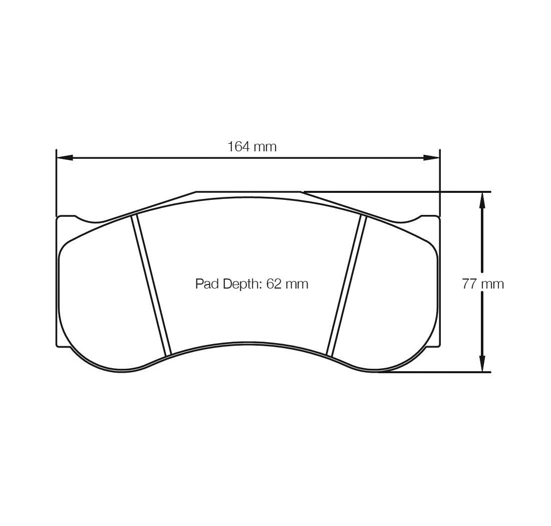 Brake Pads PAGID FRP3046 Model