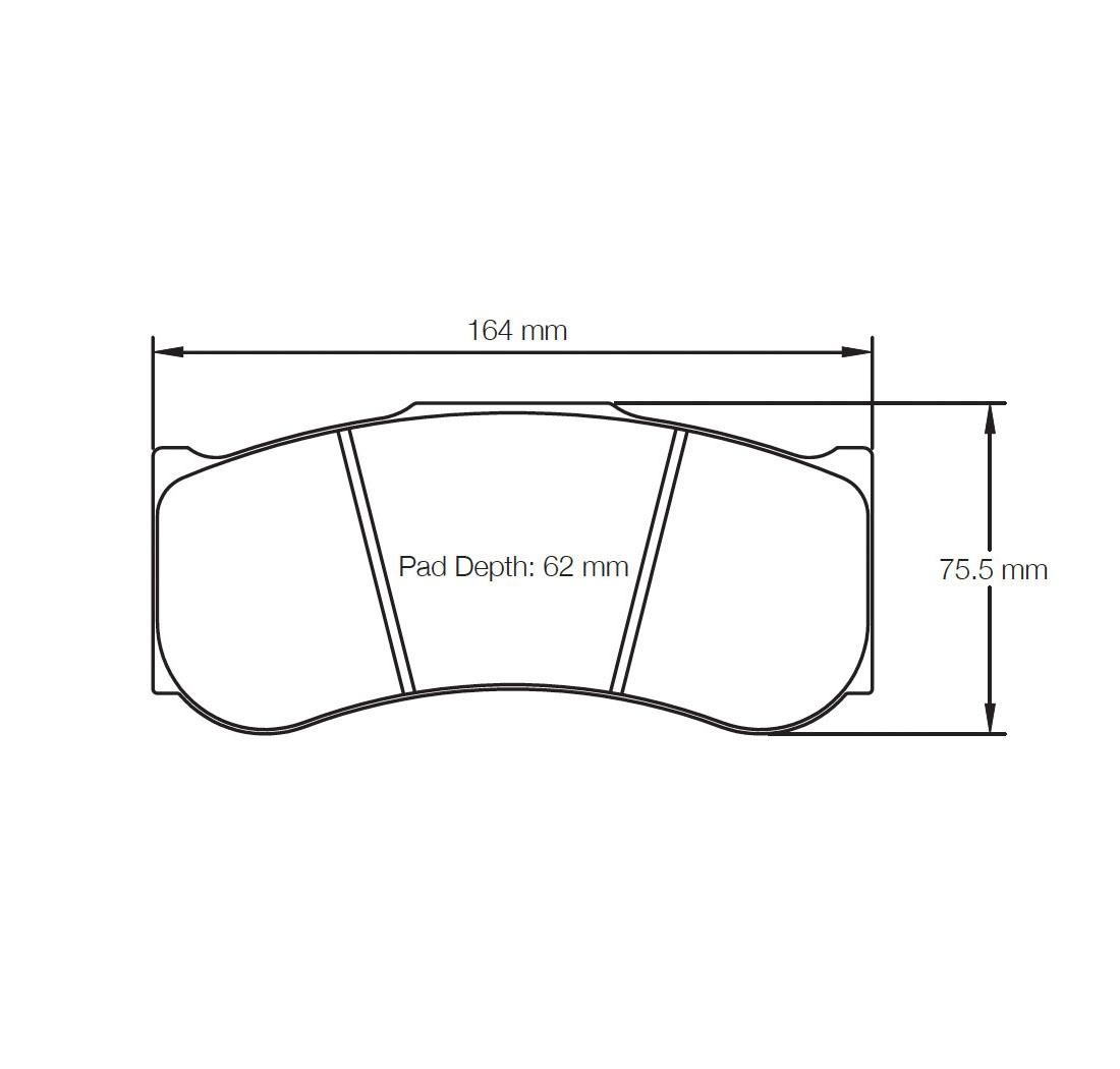 Brake Pads PAGID FRP3150 Model