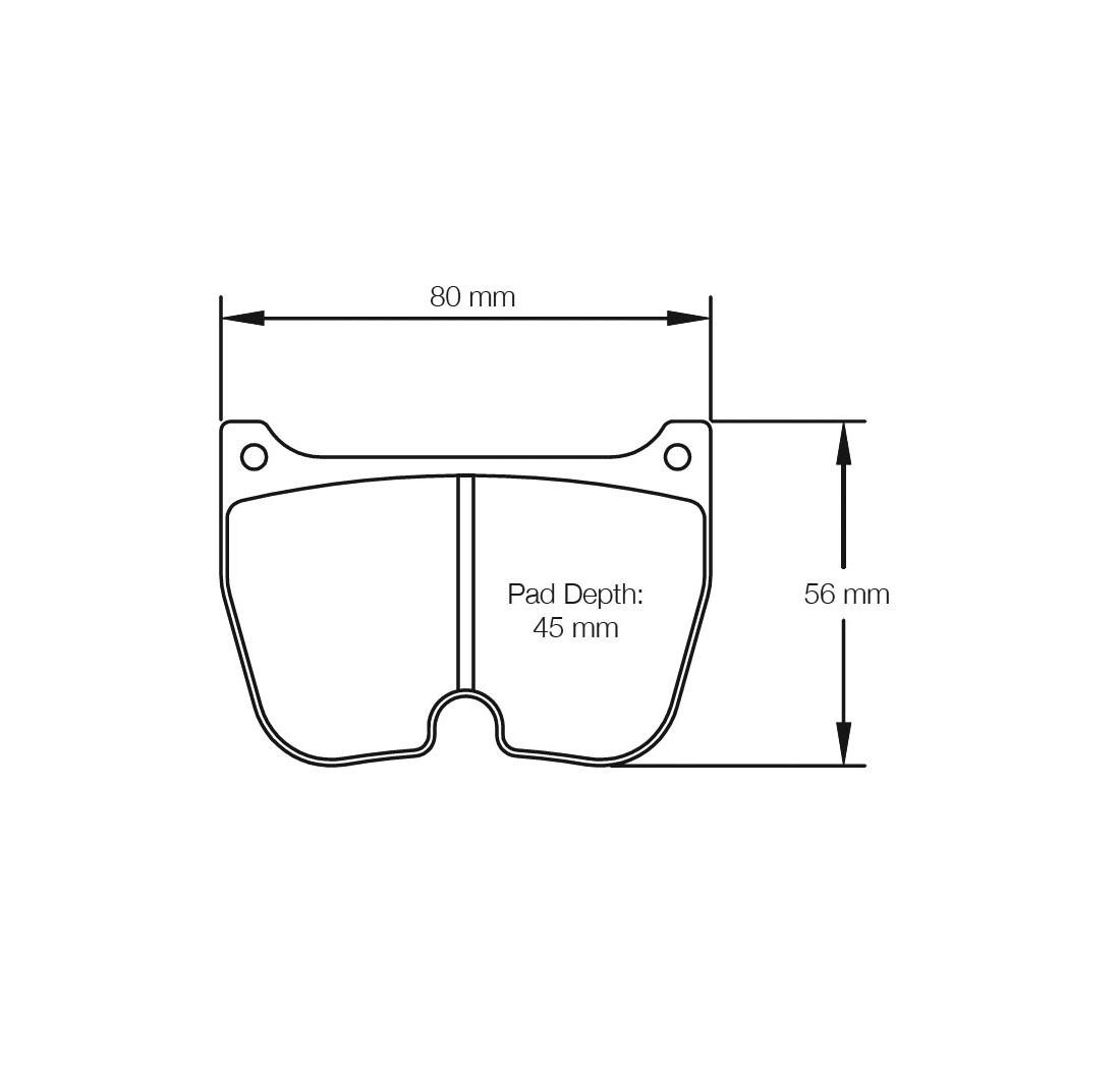 8 brake pads set - PAGID