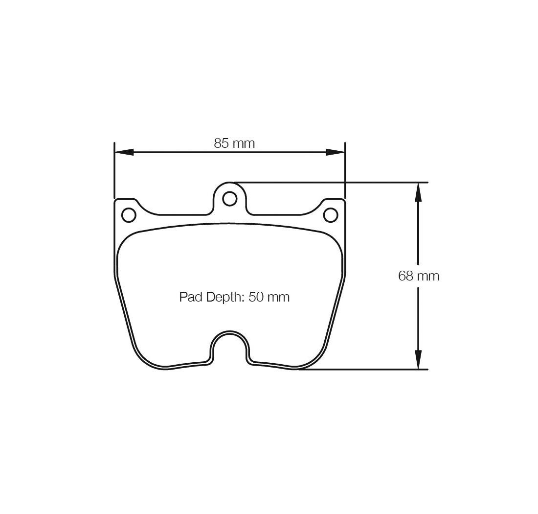 8 brake pads set - PAGID