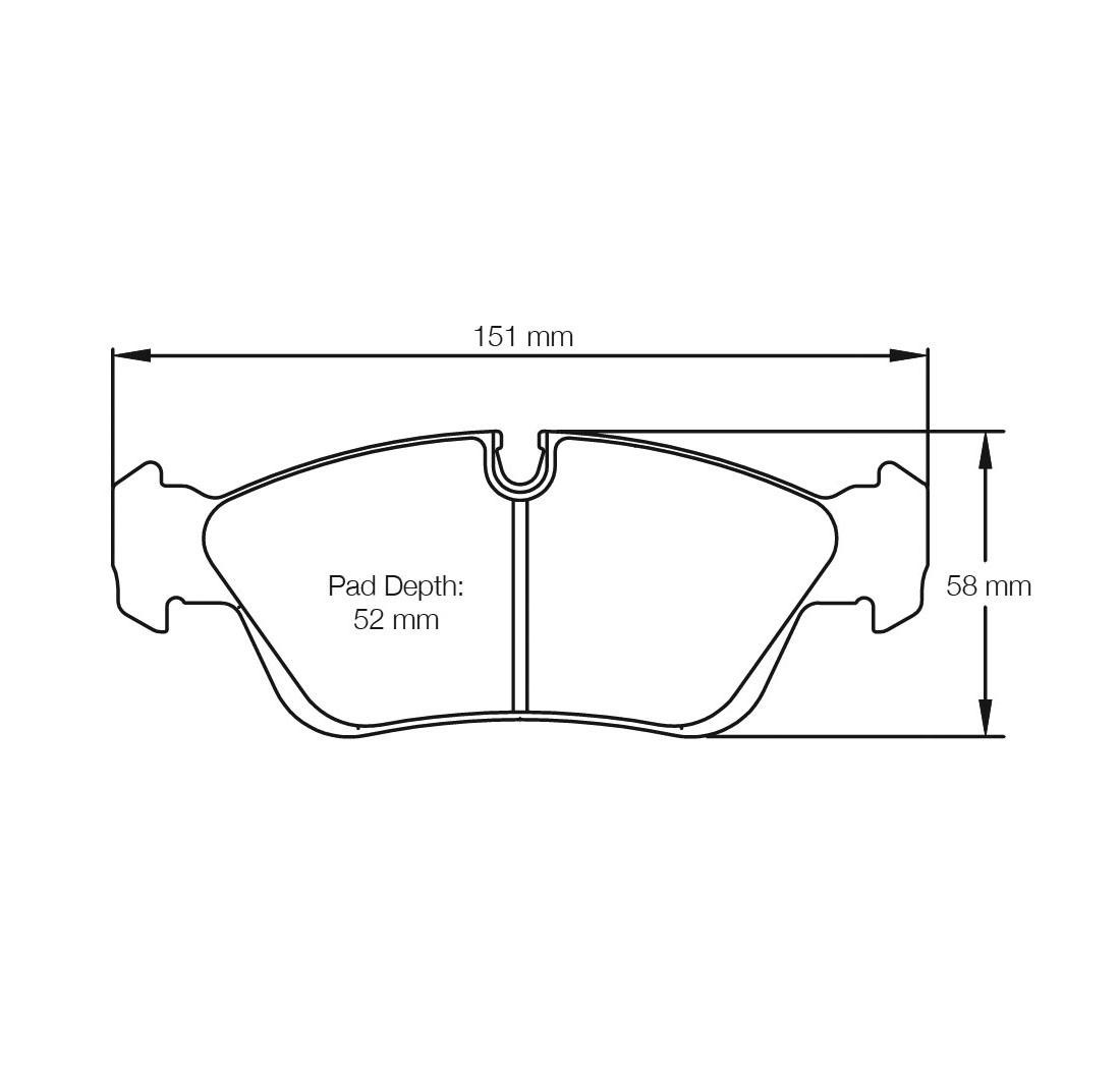 Brake Pads PAGID FCP1300 Model