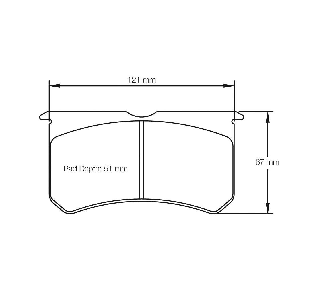 4 brake pads set - PAGID