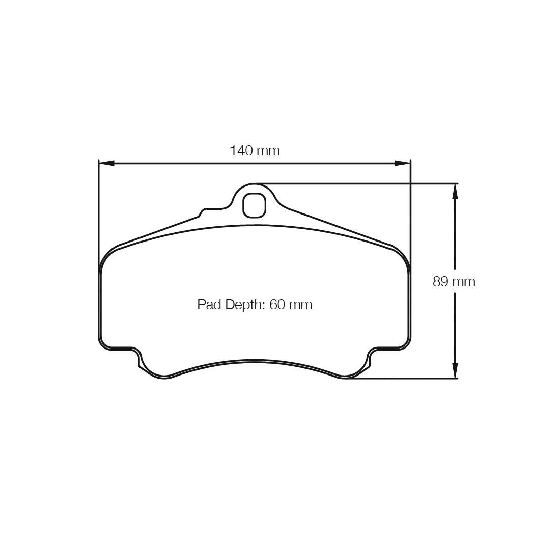 Pastillas de freno PAGID Modelo FRP3050