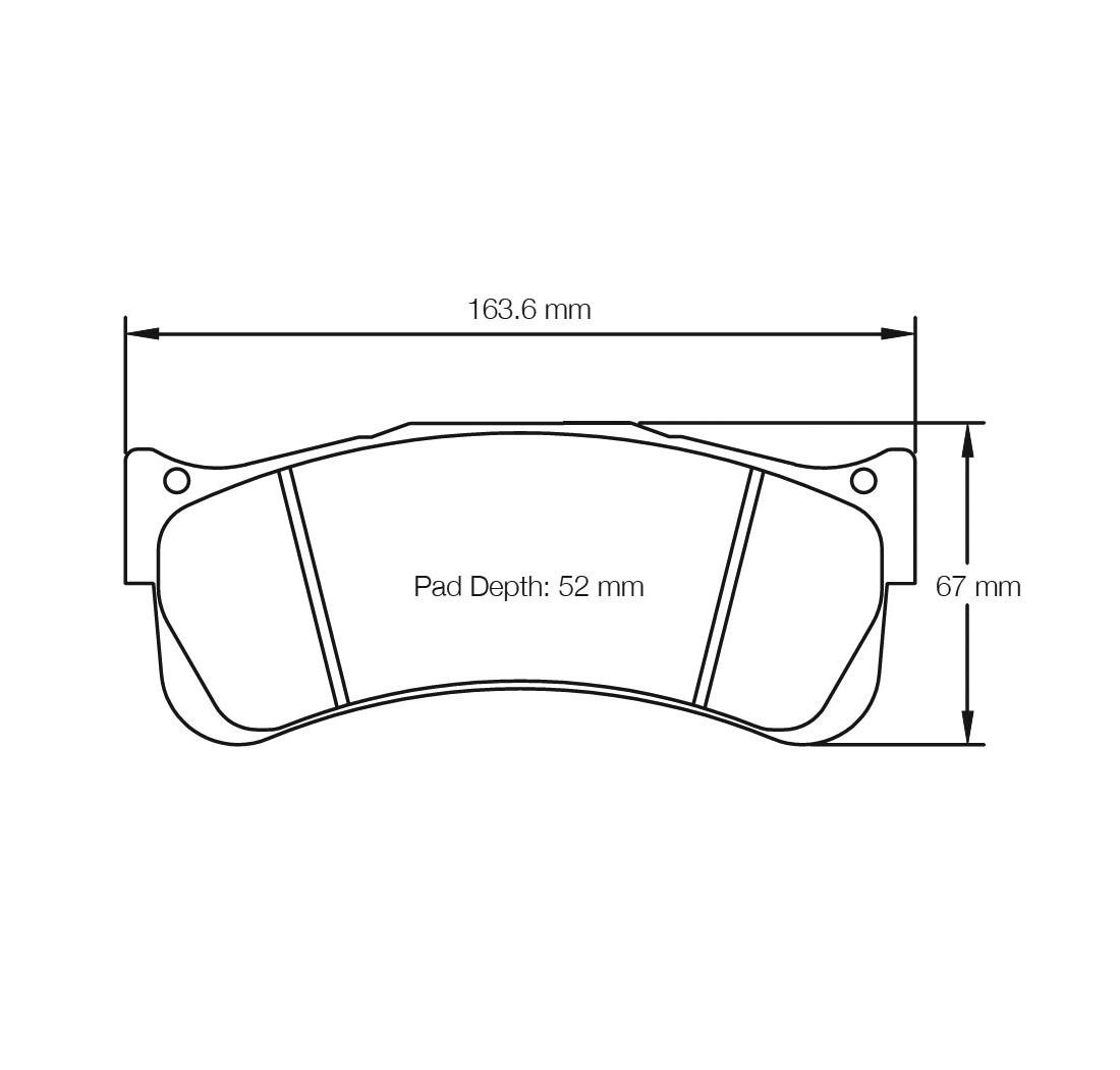 Brake Pads PAGID FRP3031 Model