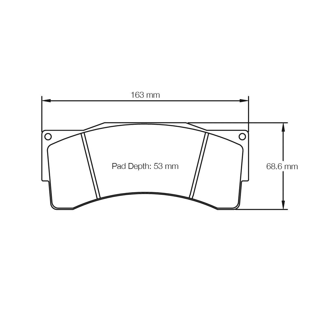 Plaquettes de frein PAGID Modèle FRP3037