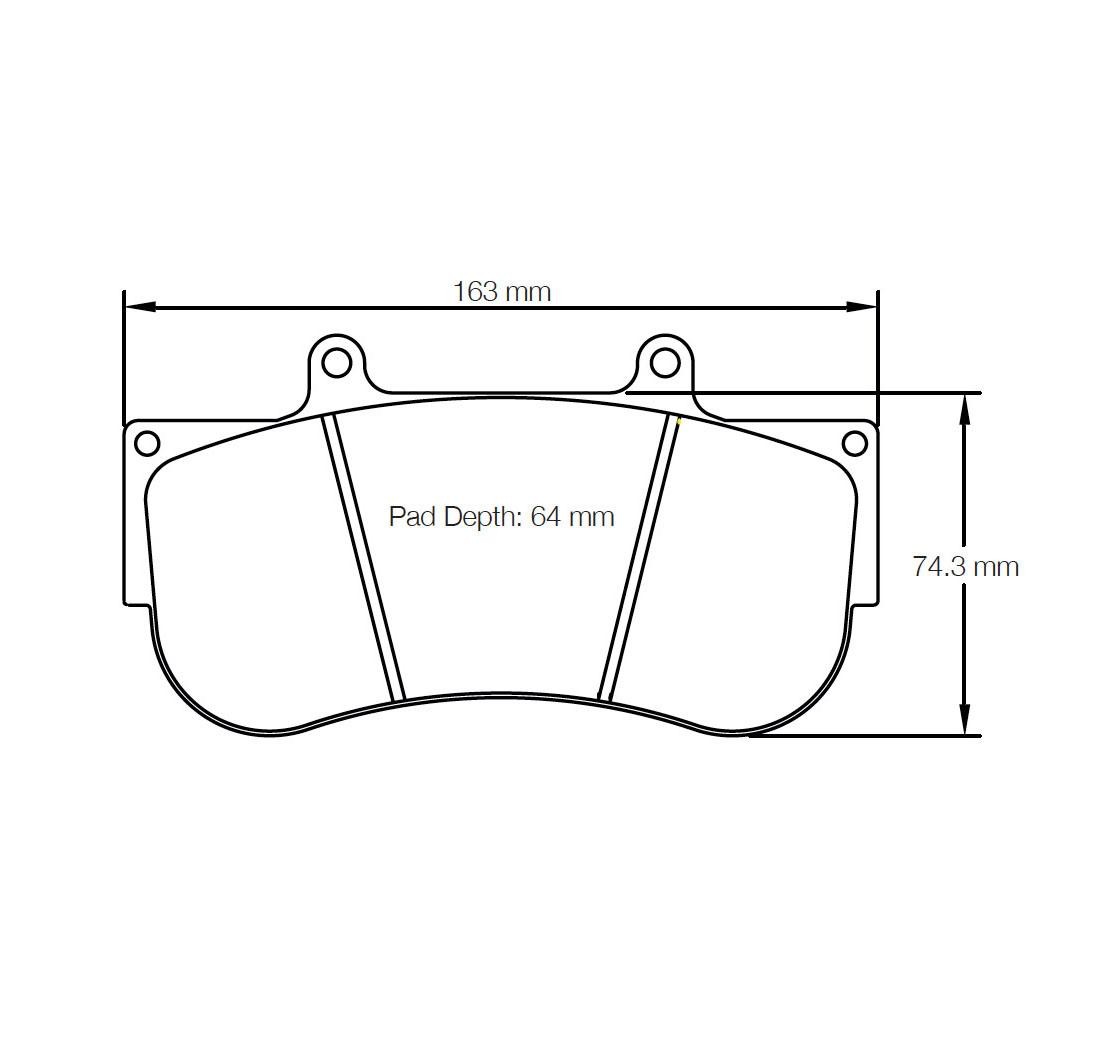 Plaquettes de frein PAGID Modèle E2564