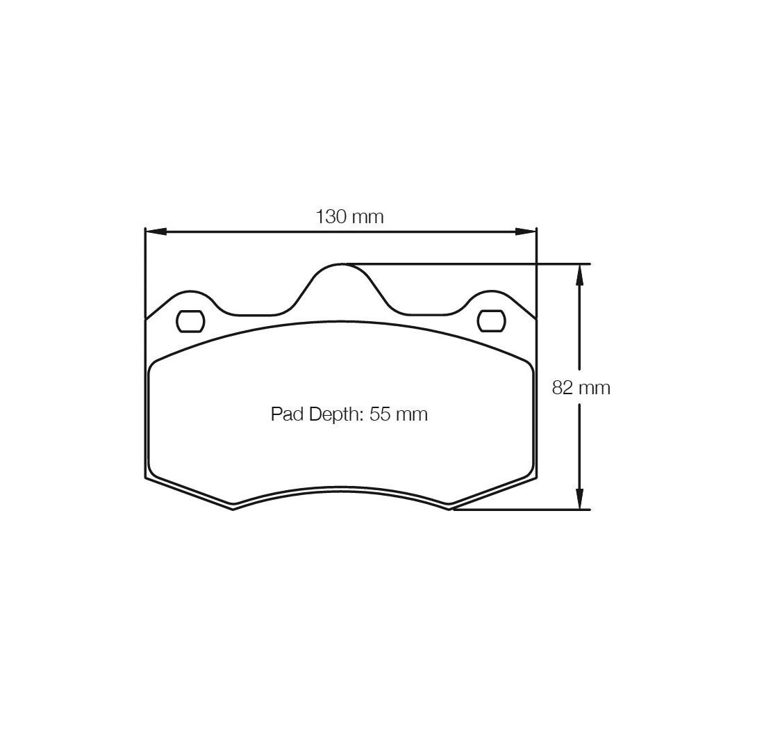 Brake Pads PAGID FRP3083 Model