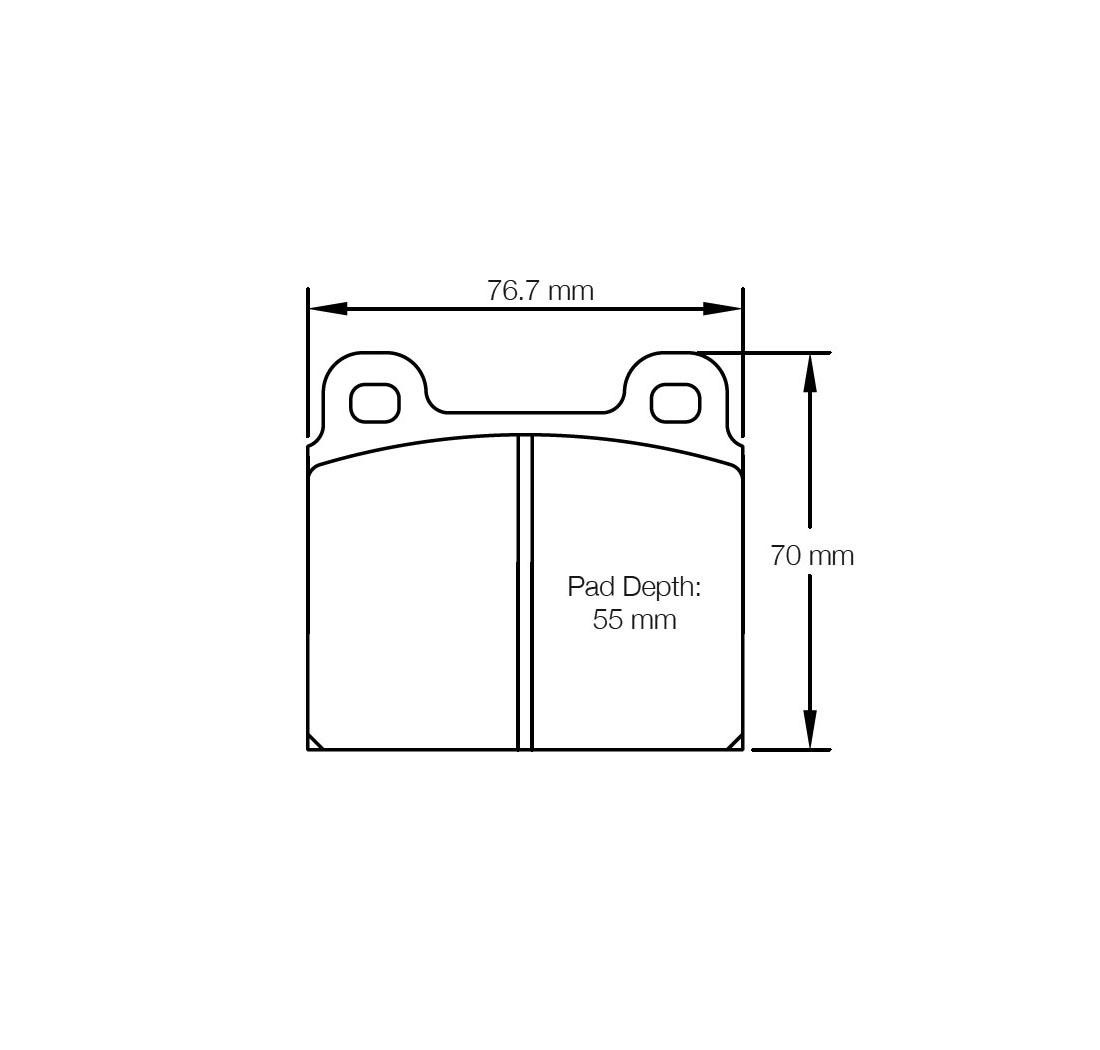 Brake Pads PAGID FCP11 Model