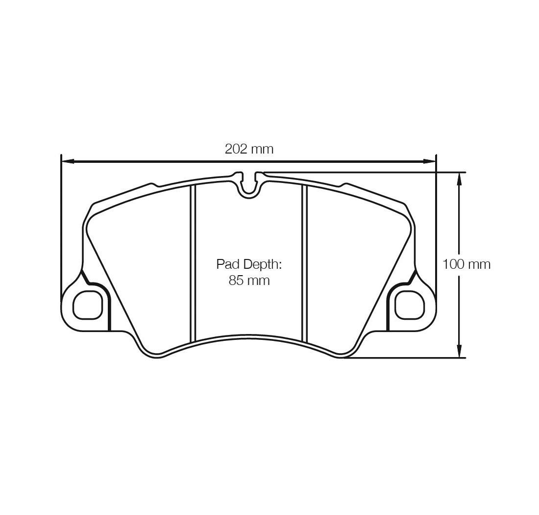 Brake Pads PAGID E4580 MODEL