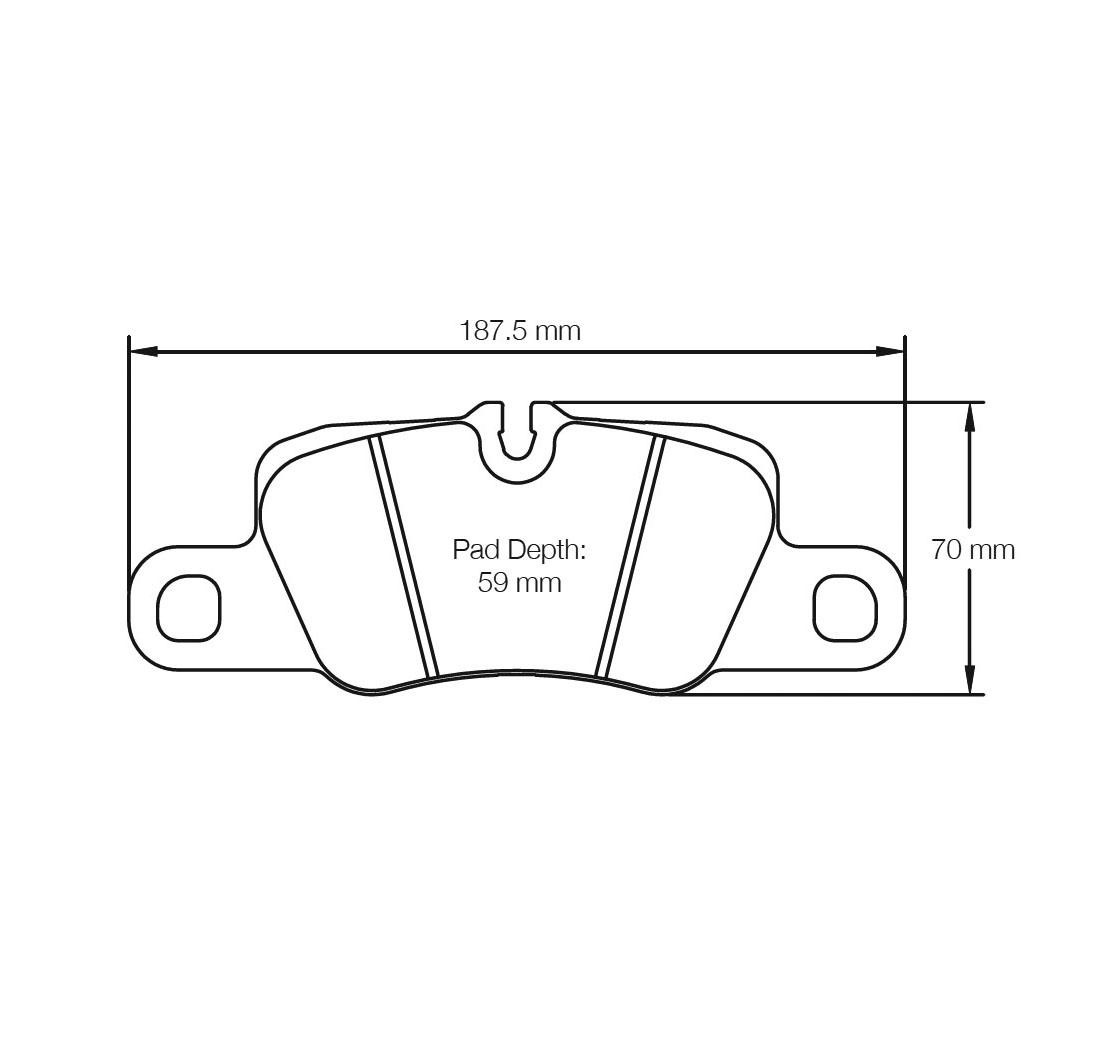 Plaquettes de frein PAGID Modèle FCP4713