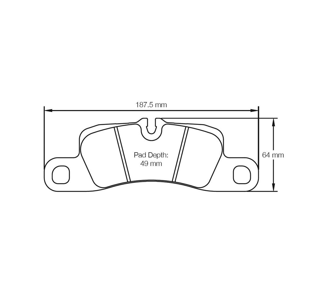 4 brake pads set - PAGID