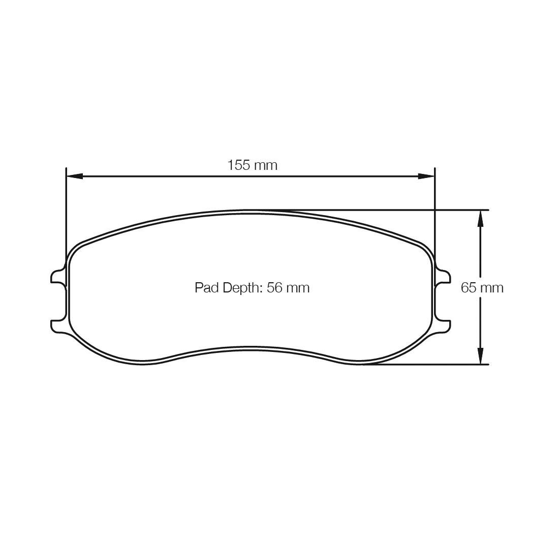 Plaquettes de frein PAGID Modèle E4928