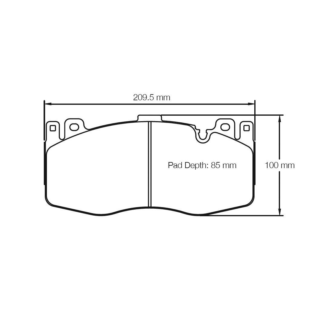 Brake Pads PAGID E4935 Model