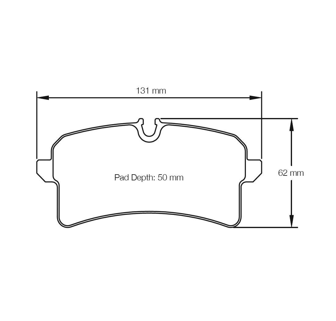 4 brake pads set - PAGID