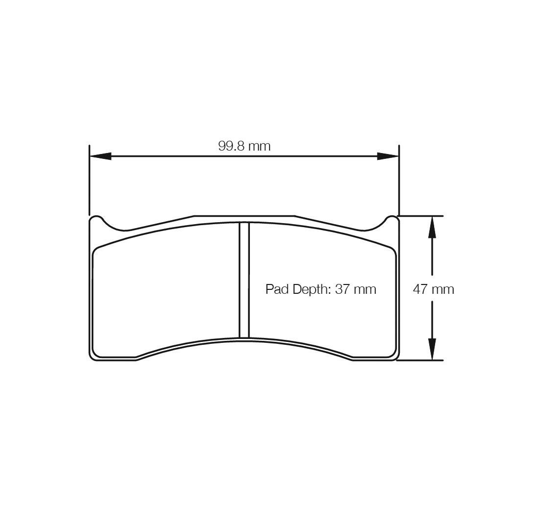 Brake Pads PAGID FRP3071 Model