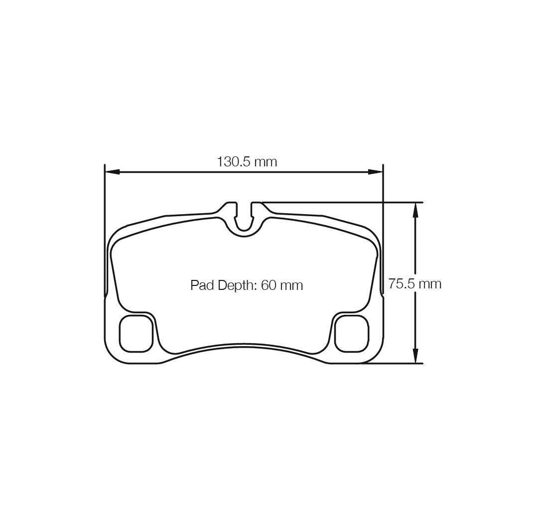 Pastillas de freno PAGID Modelo FRP3095