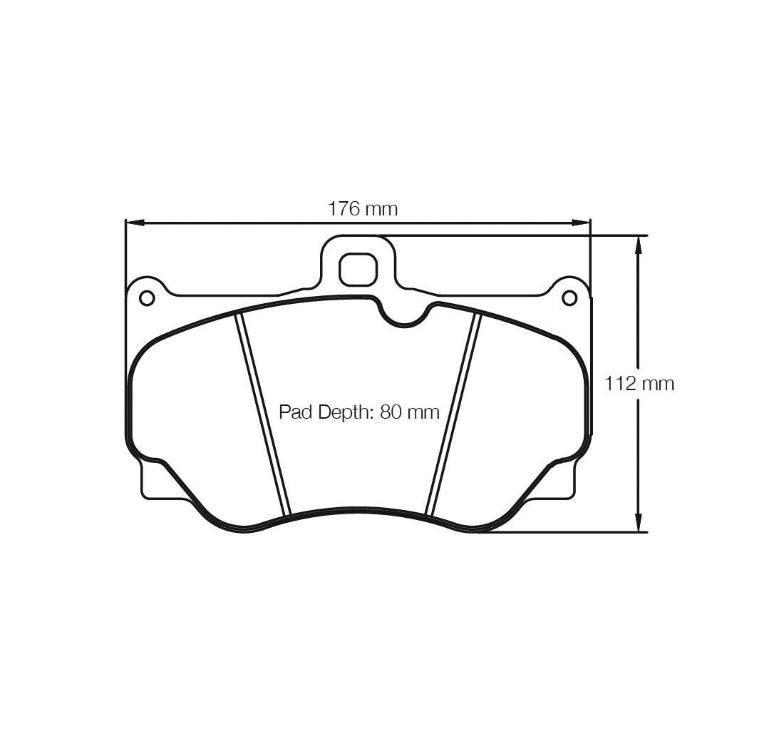 Brake Pads PAGID E8011 Model