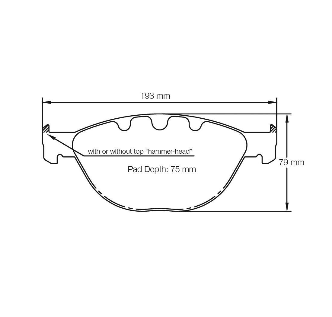 Pastiglie Freno PAGID Modello E8019