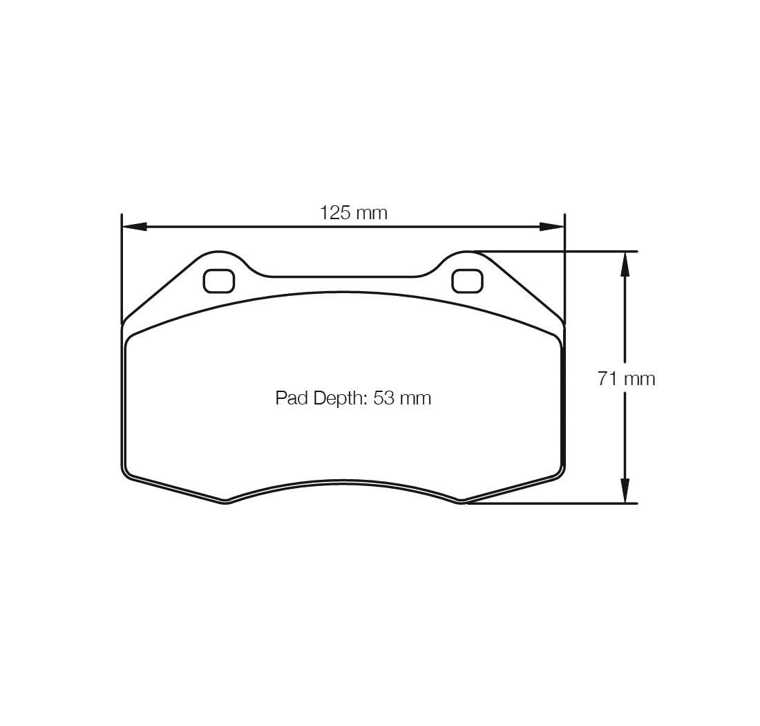 Pastillas de freno PAGID Modelo FCP1667