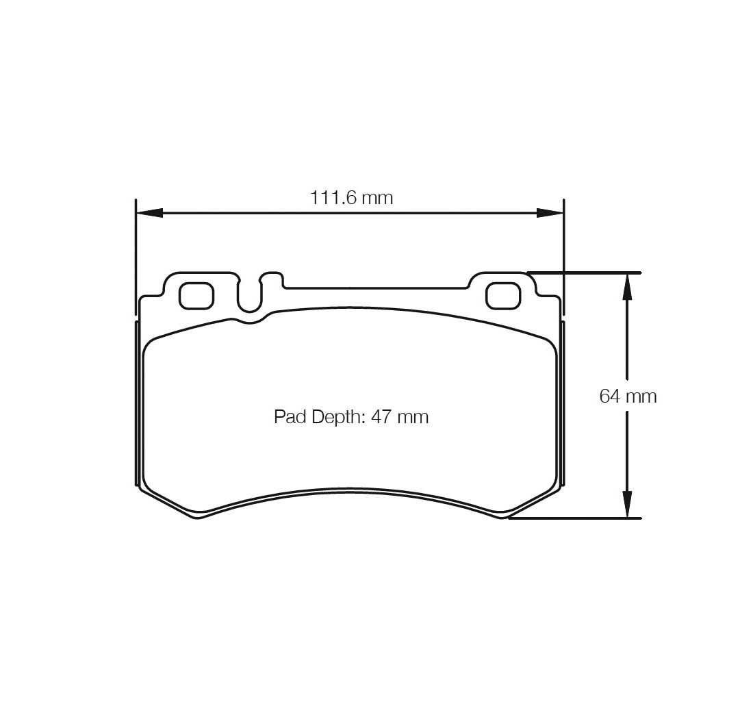 Plaquettes de frein PAGID Modèle E8031