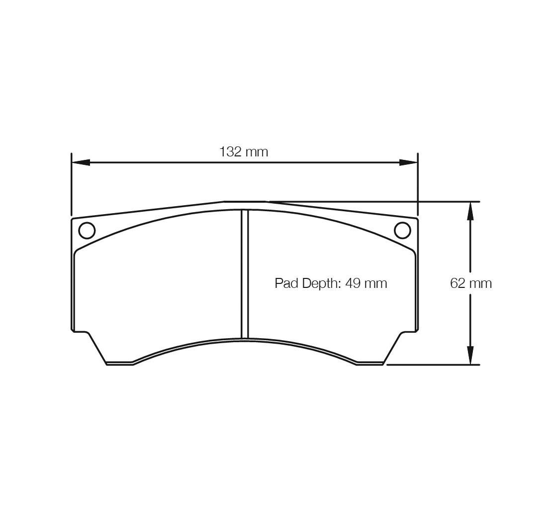 4 brake pads set - PAGID