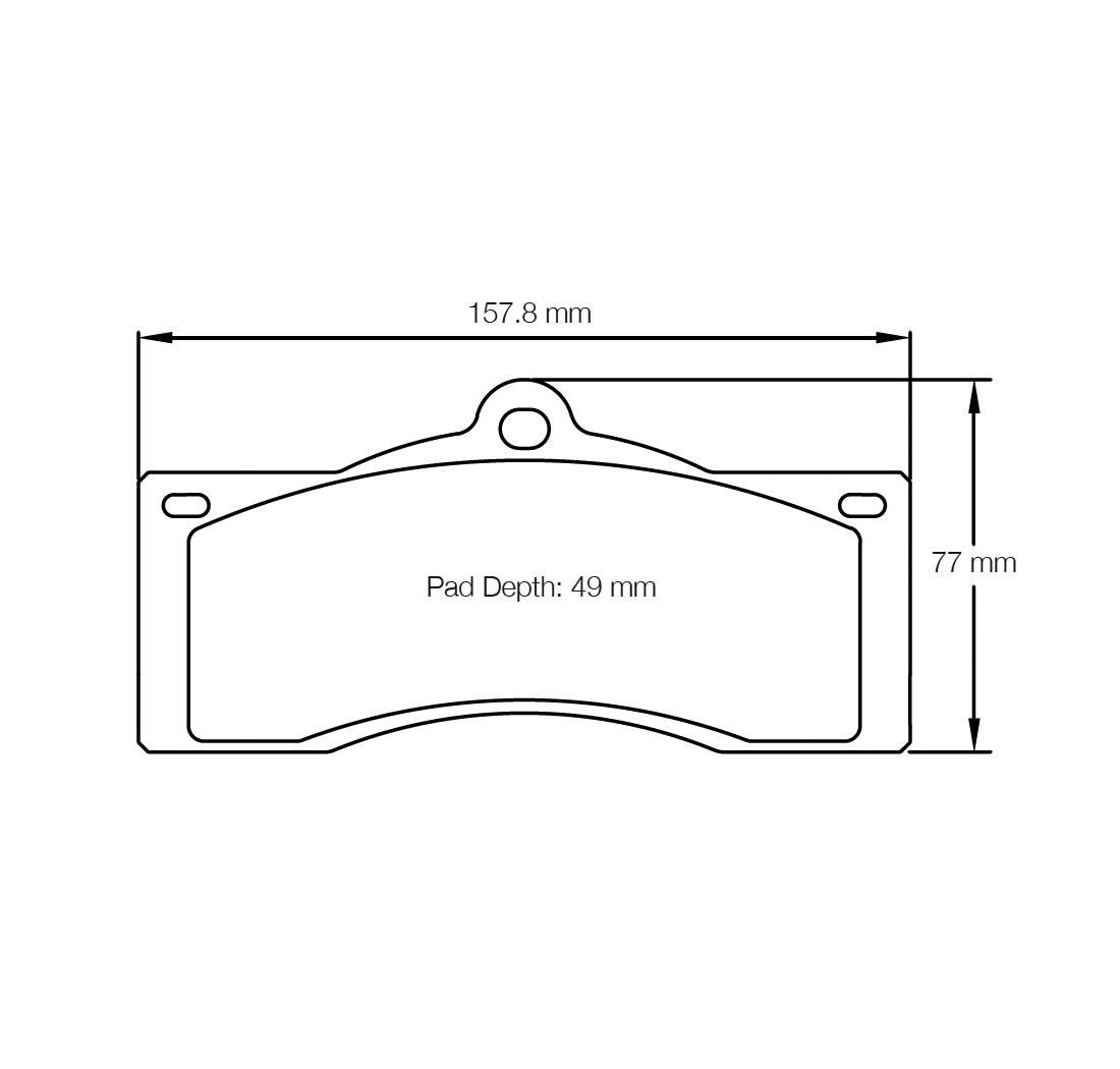 Brake Pads PAGID E8057 Model